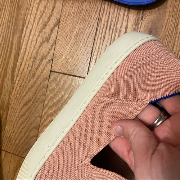 Rothy’s The Sneaker in Coral, sz 9 - Picture 6 of 9
